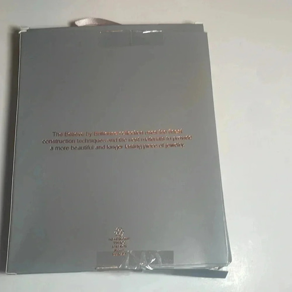 Believe by Brilliance Choker with extender necklace cubic zirconia, silver nwt - Picture 4 of 7